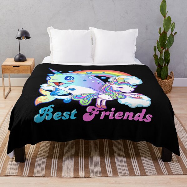 Item preview, Cute Horned Narwhal And Unicorn Best Friends designed and sold by perfectpresents.
