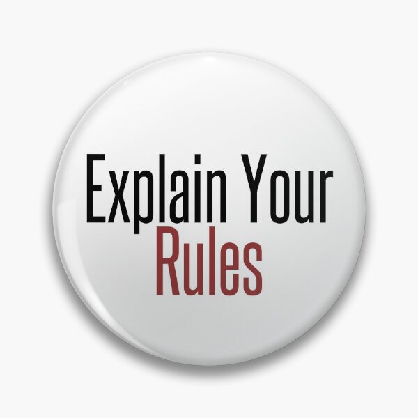 Item preview, Explain Your Rules designed and sold by Euc lid.