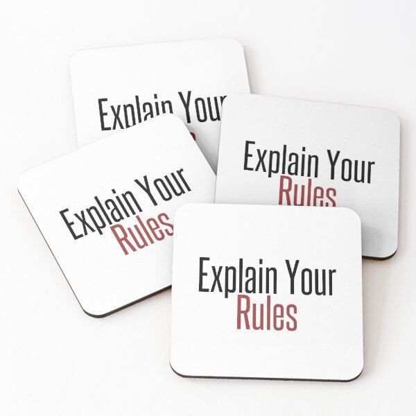 Item preview, Explain Your Rules designed and sold by Euc lid.