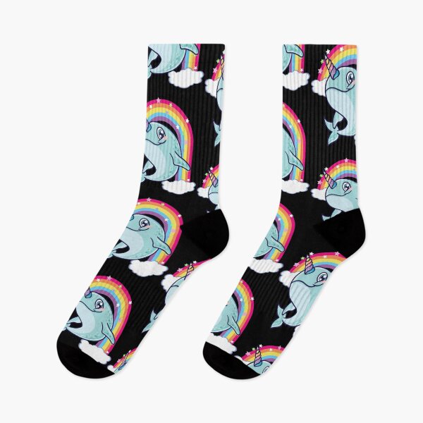 Item preview, Cute & Funny Narwhal Animal Friends Rainbow designed and sold by perfectpresents.