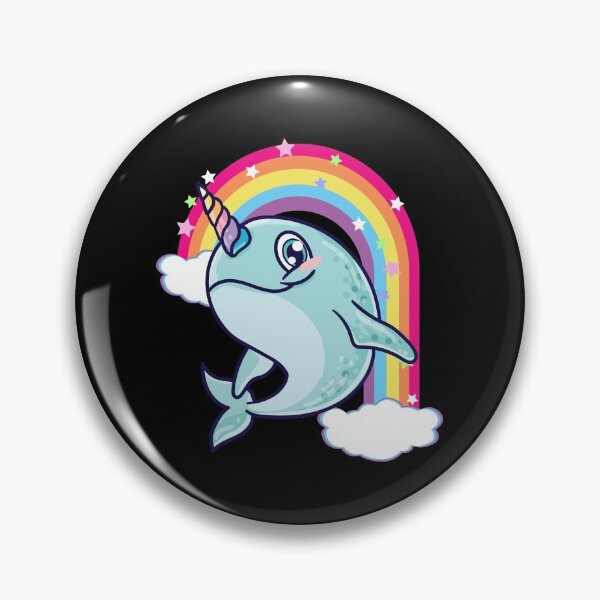 Item preview, Cute & Funny Narwhal Animal Friends Rainbow designed and sold by perfectpresents.
