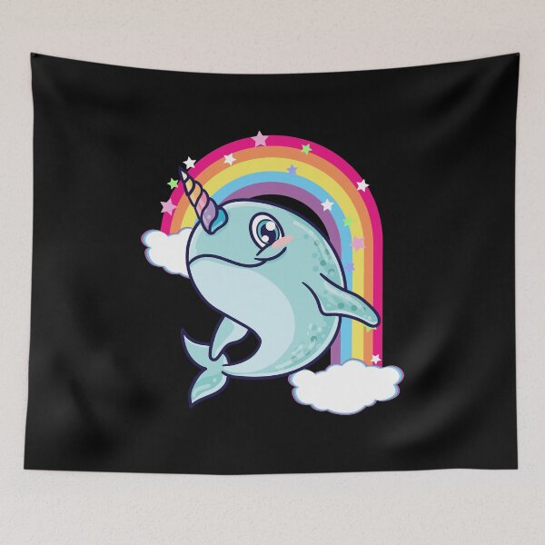 Item preview, Cute & Funny Narwhal Animal Friends Rainbow designed and sold by perfectpresents.