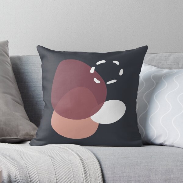 Winter Flow 1 Throw Pillow