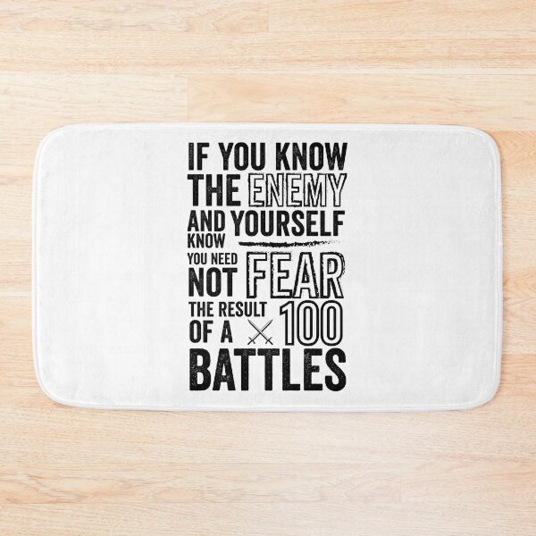 Item preview, Win 100 Battles - Art Of War Motivation designed and sold by WolfSpiritCo.