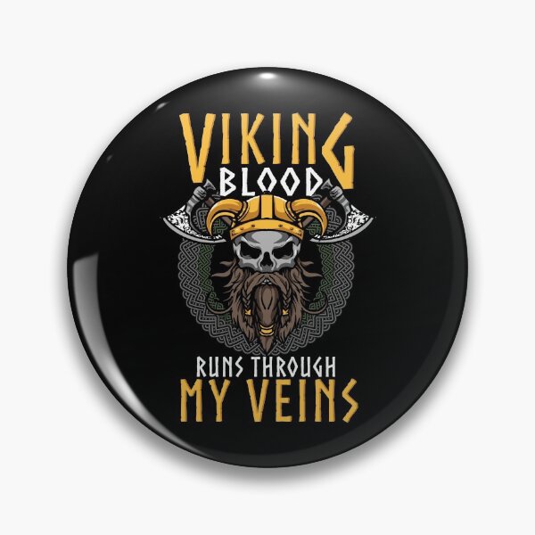 Item preview, Funny Viking Blood Runs Through My Veins Norse DNA designed and sold by perfectpresents.
