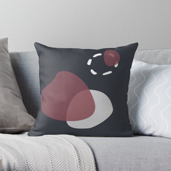 Winter Flow 2 Throw Pillow