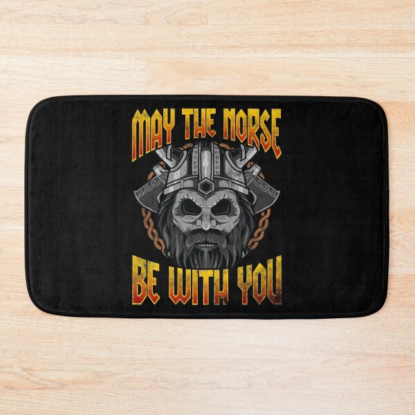 Item preview, Viking Warrior May The Norse Be With You Norse Pun designed and sold by perfectpresents.