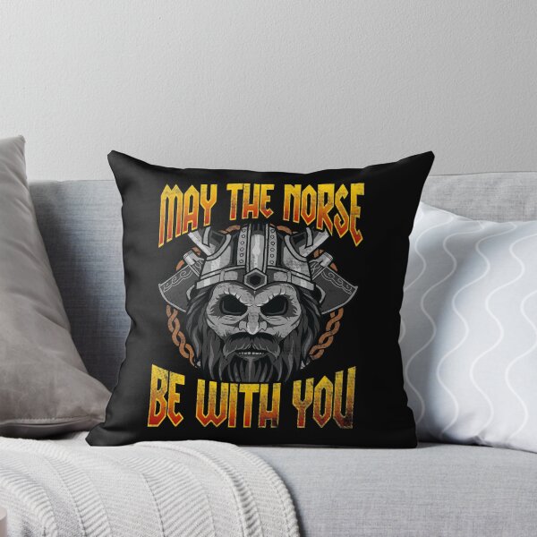 Item preview, Viking Warrior May The Norse Be With You Norse Pun designed and sold by perfectpresents.