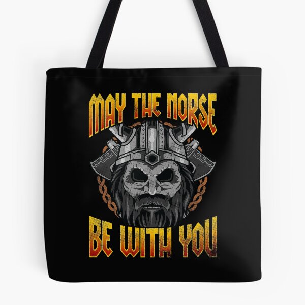 Item preview, Viking Warrior May The Norse Be With You Norse Pun designed and sold by perfectpresents.