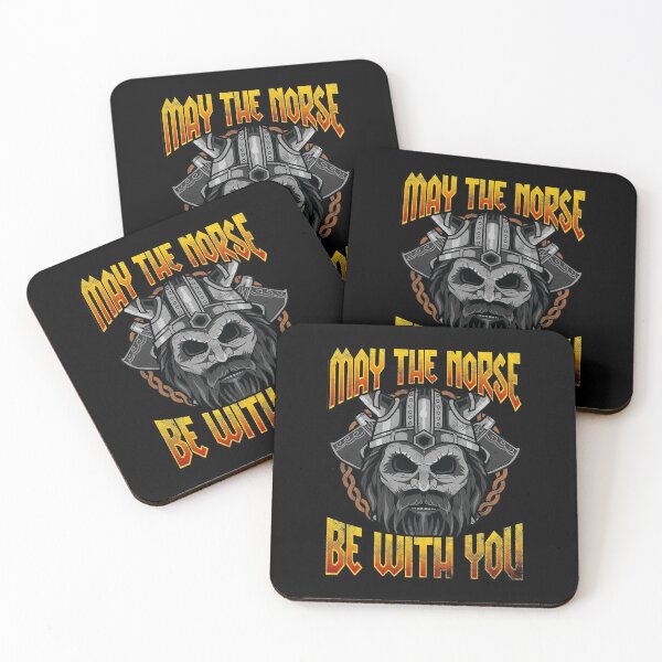 Item preview, Viking Warrior May The Norse Be With You Norse Pun designed and sold by perfectpresents.
