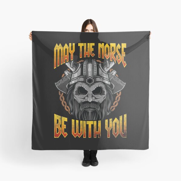 Item preview, Viking Warrior May The Norse Be With You Norse Pun designed and sold by perfectpresents.