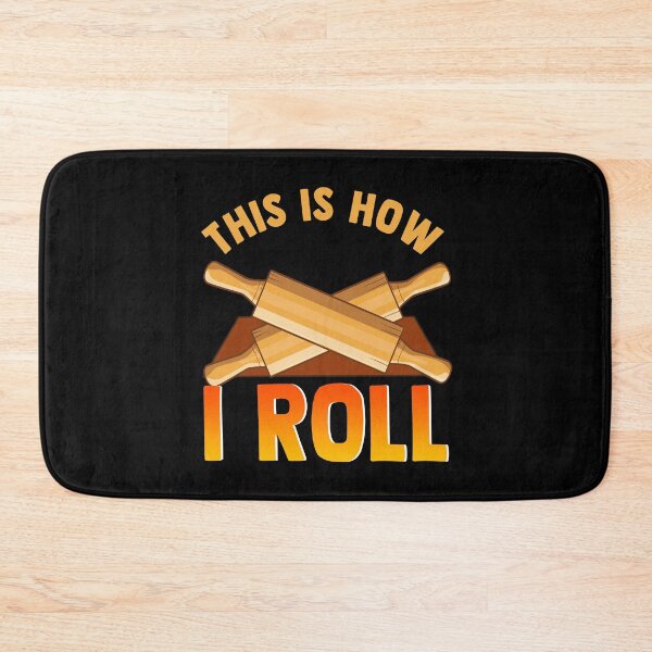 Item preview, Cute & Funny This Is How I Roll Baker Rolling Pun designed and sold by perfectpresents.