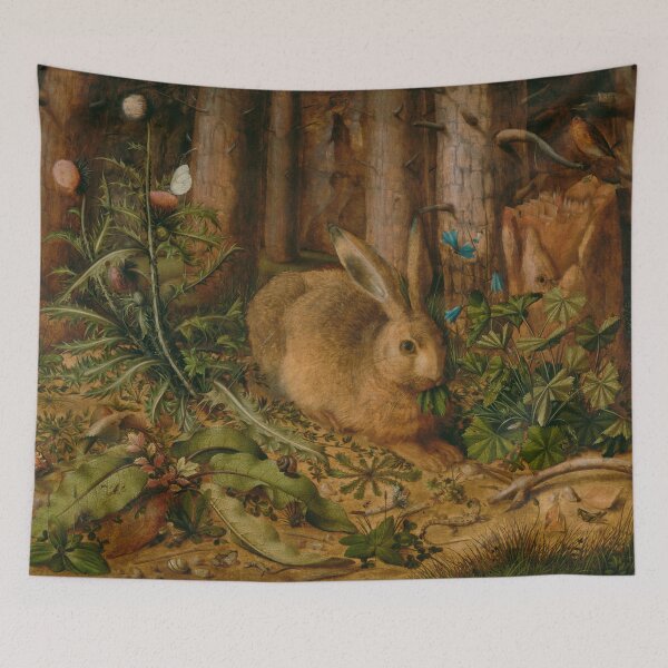 Item preview, A Hare in the Forest: Hans Hoffman 1585 designed and sold by ebrawne.