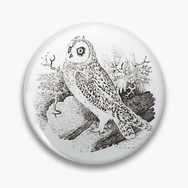 Item preview, Short-Eared Owl designed and sold by minimalcinema.