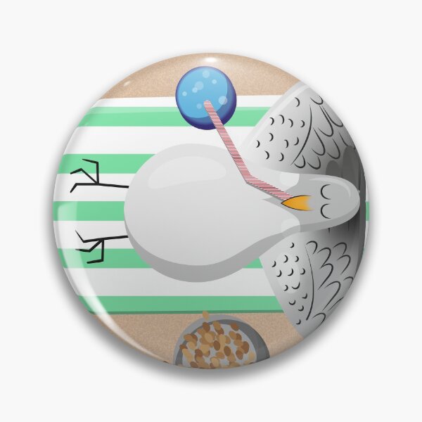 Item preview, Pigeon on the beach designed and sold by Nneling.