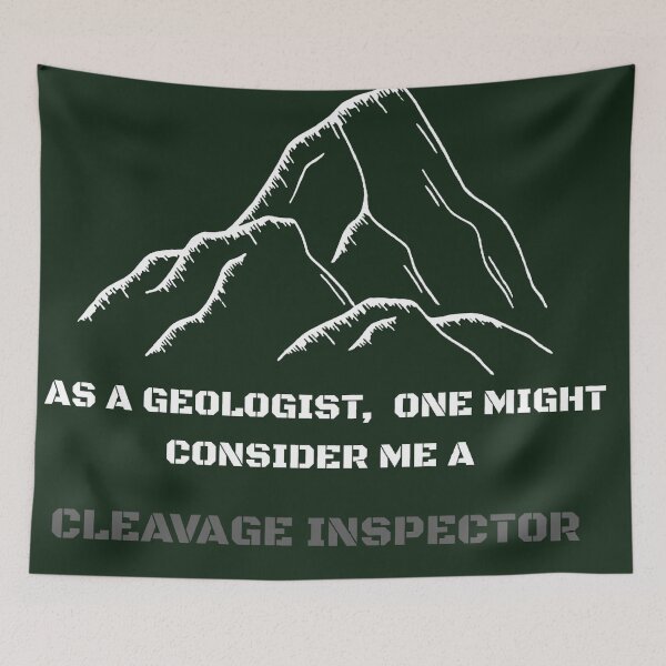 Item preview, Funny Geology Cleavage pun designed and sold by TheGeoShop.