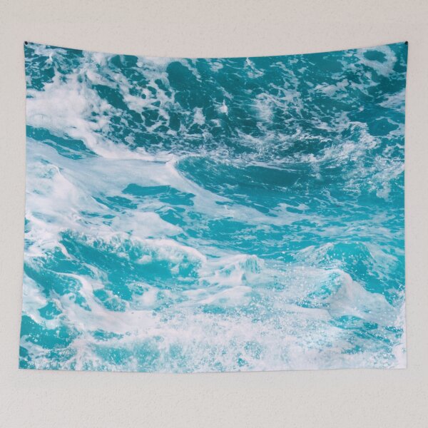 Item preview, Blue Ocean Waves designed and sold by idovedesign.