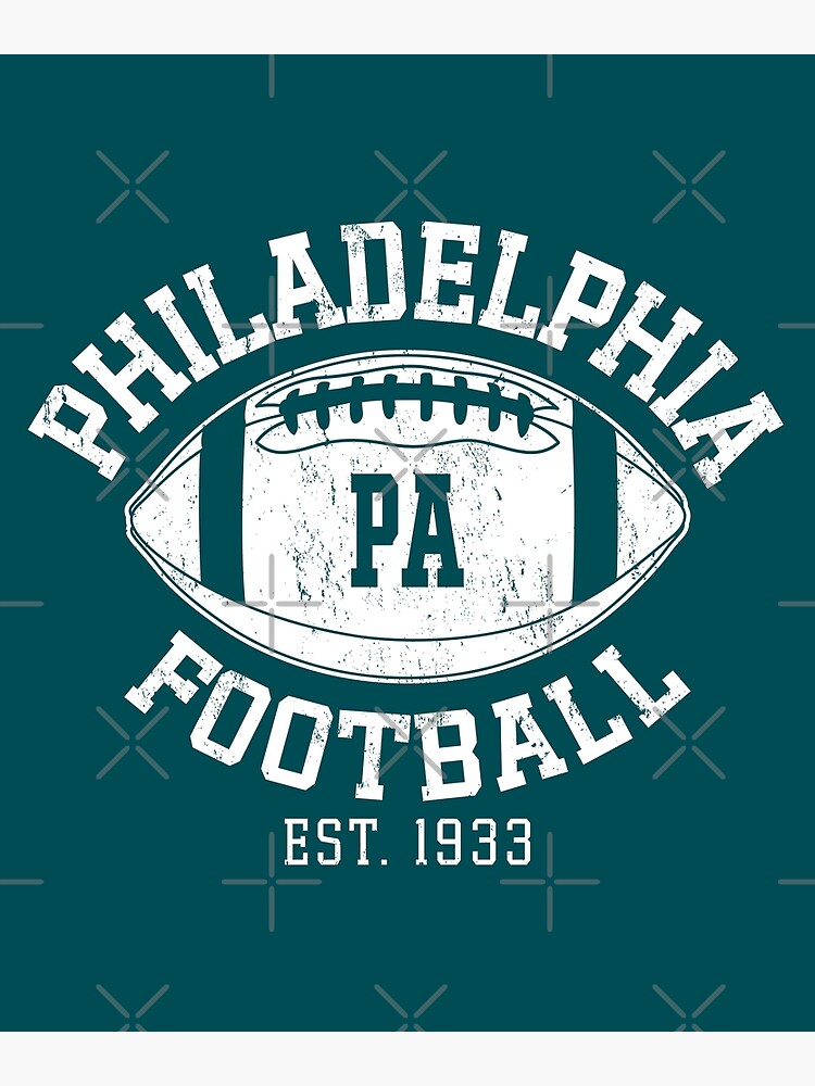 Vintage Philadelphia Football Team Fly Eagles Fly Philly Sport Gift  Sticker for Sale by CameronReids