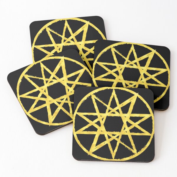 Item preview, Encircled Gold 10 Pointed Star designed and sold by NewAlchemy21.