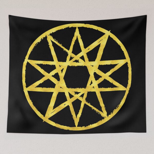 Item preview, Encircled Gold 10 Pointed Star designed and sold by NewAlchemy21.