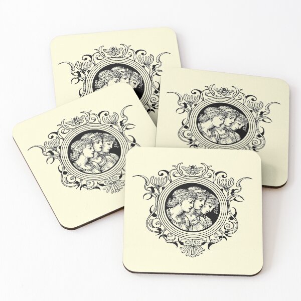 Item preview, Tailpiece with Female Figures designed and sold by minimalcinema.