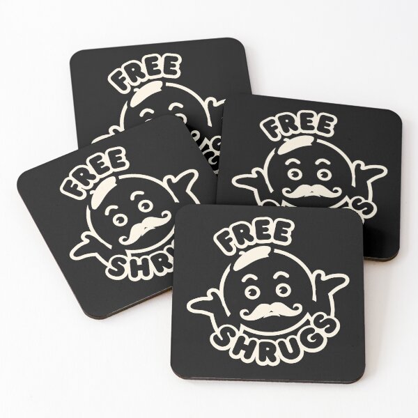 Item preview, Free Shrugs: Funny I Don't Know Hug Pun Je Ne Sais Pas designed and sold by el-em-cee.