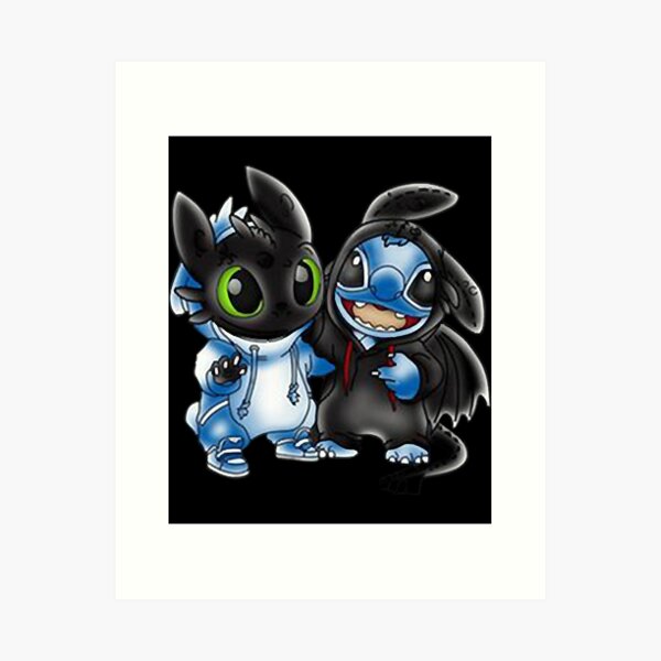 Item preview, Stitch And Toothless Change Uniform Costume Uniform  designed and sold by bcpau19.