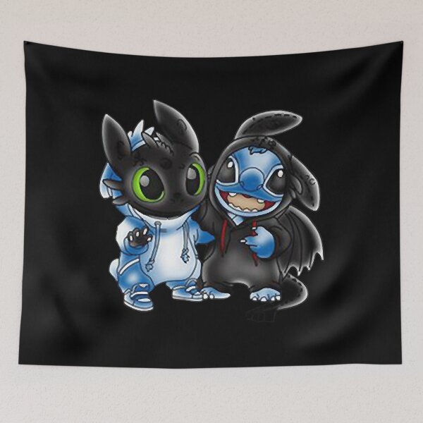 Item preview, Stitch And Toothless Change Uniform Costume Uniform  designed and sold by bcpau19.