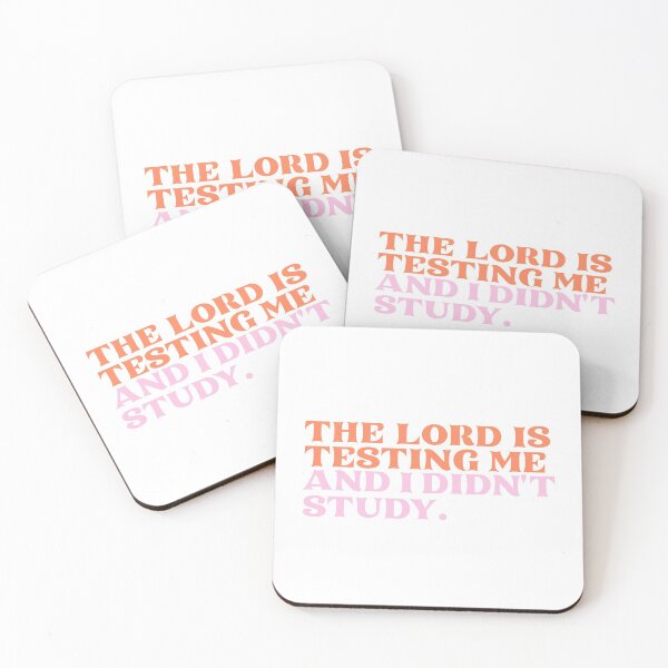 Item preview, The lord is testing me and I didn't study designed and sold by since-here.