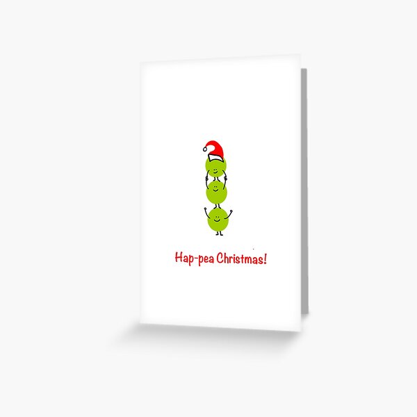 Vista previa del artículo con la obra «Hap-pea Navidad», diseñado y vendido por hap-peaJ.