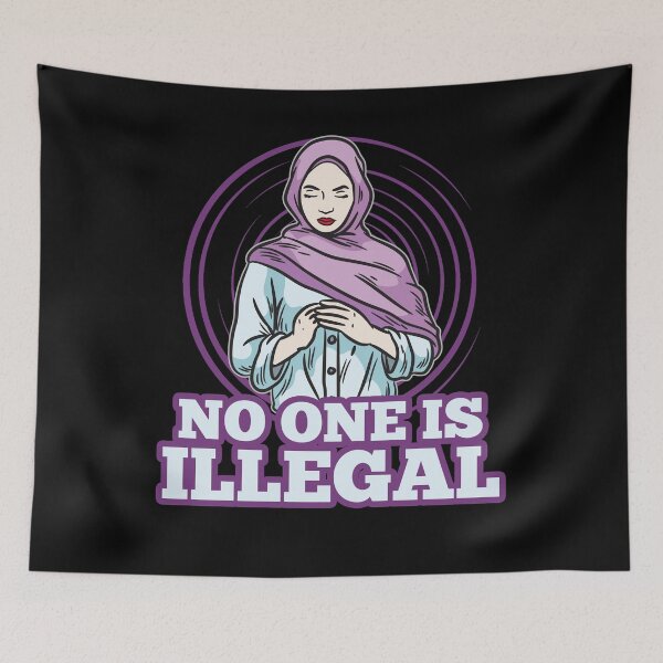 Item preview, No One Is Illegal designed and sold by Moonpie90.