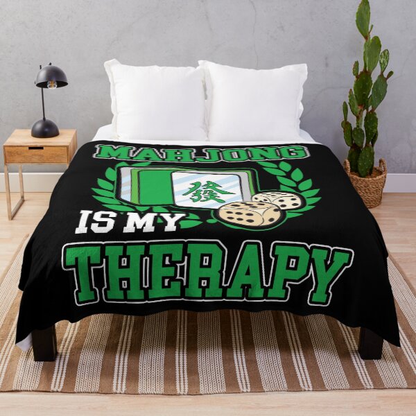 Item preview, Mahjong Is My Therapy designed and sold by Moonpie90.