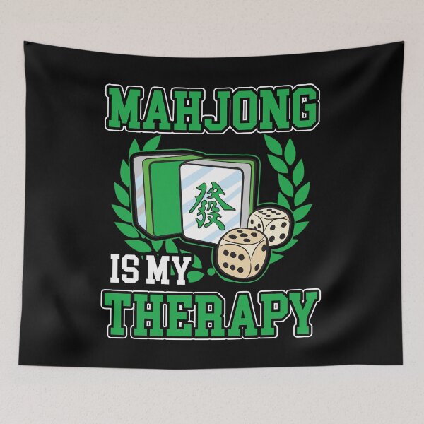 Item preview, Mahjong Is My Therapy designed and sold by Moonpie90.