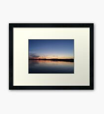 The Great Sacandaga Lake Gerahmtes Wandbild