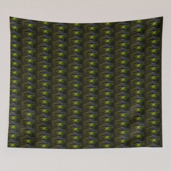 Item preview, A road in a green autumn Irish forest designed and sold by AlbertMi.