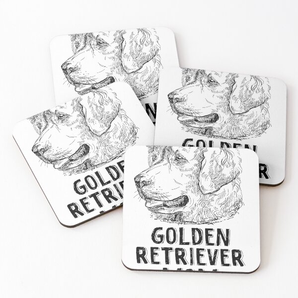 Item preview, Golden Retriever Mom Hand Drawn designed and sold by TheWildStyle.