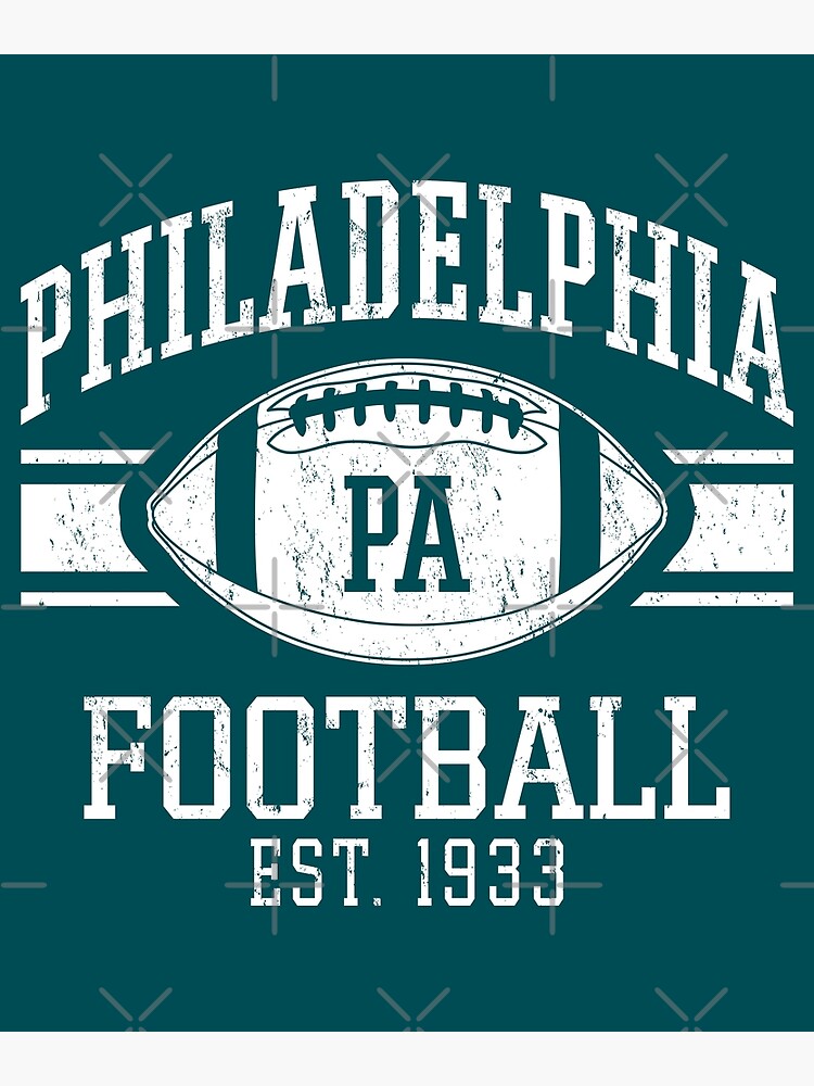 Vintage Philadelphia Football Team PA Retro Eagles Philly Sport