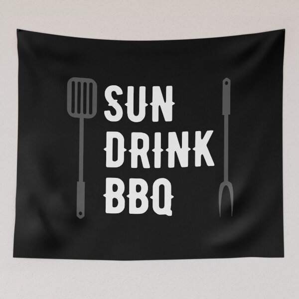 Item preview, Sun Drink BBQ Funny Grill Pitmaster Barbeque designed and sold by WPahat.