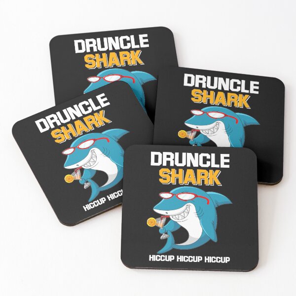 Item preview, Druncle Shark Hiccup Hiccup Hiccup Drunk Uncle  designed and sold by bcpau19.