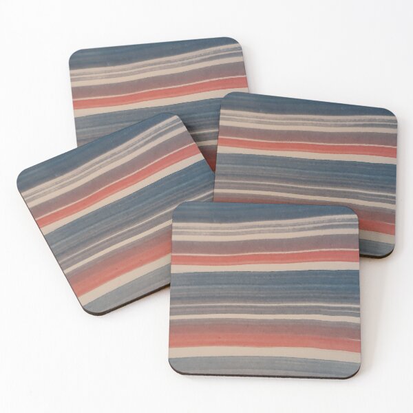 Item preview, Red white and blue painted stripes designed and sold by Emma  Amies.