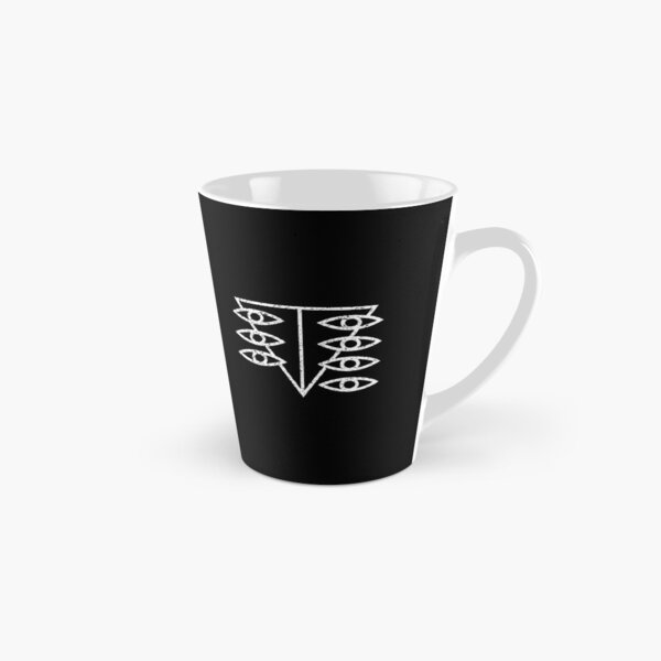 Upside Down Rei Ayanami Silhouette Evangelion Tall Mug