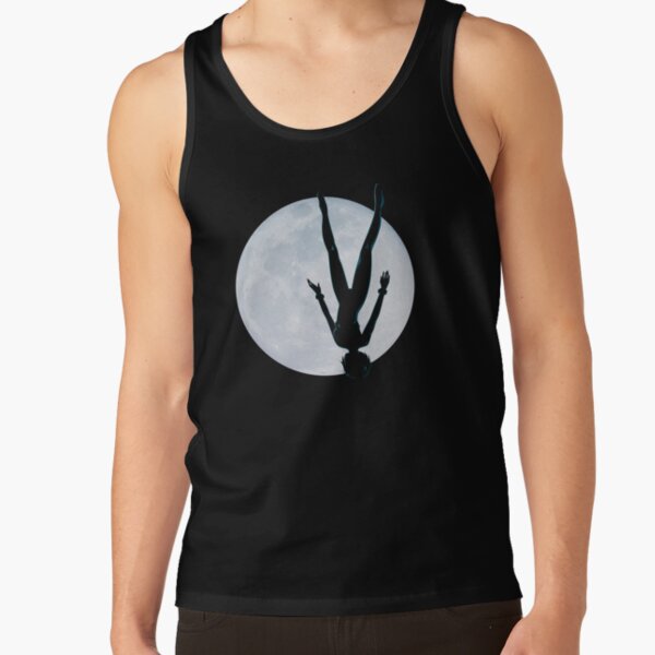 Upside Down Rei - Fly Me To The Moon Rei Silhouette Tank Top