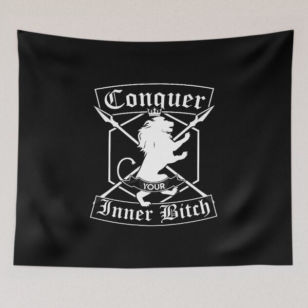 Item preview, Conquer Yourself designed and sold by WolfSpiritCo.