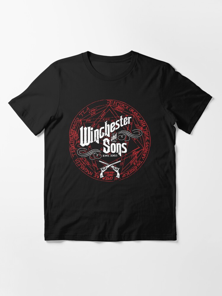 Alternate view of Winchester & Sons (Red Sigil) Essential T-Shirt
