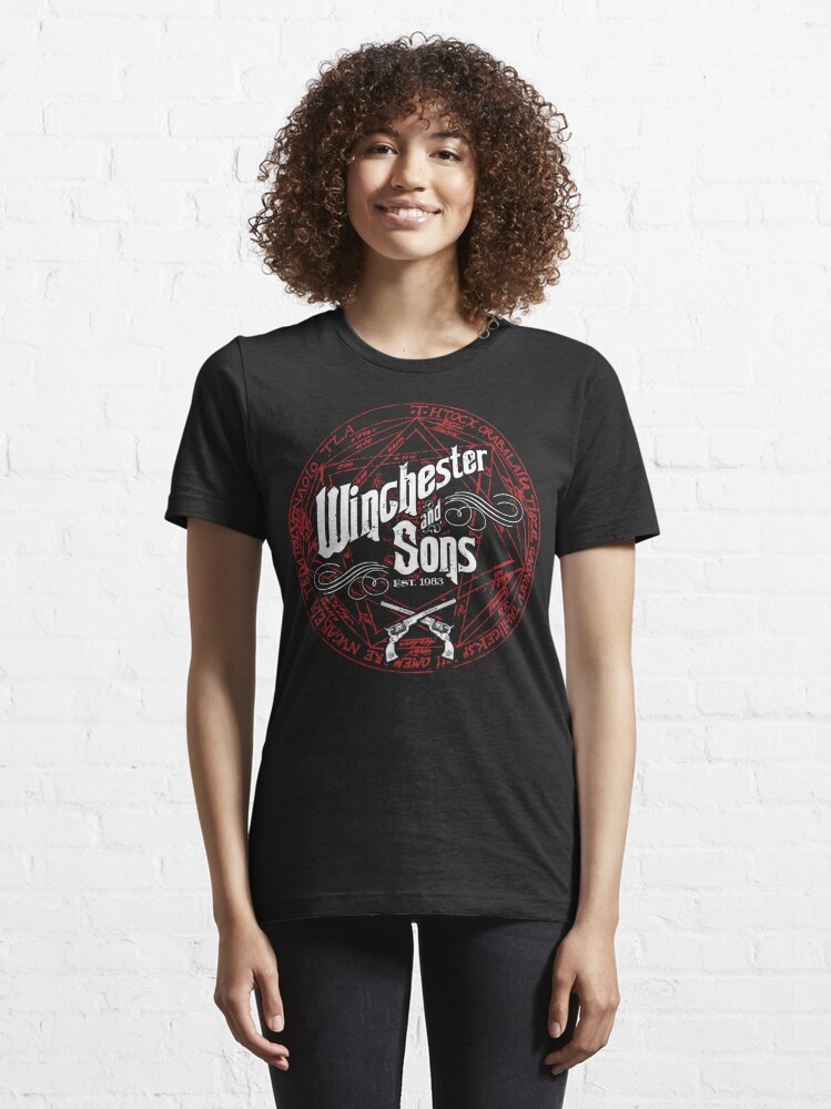 Alternate view of Winchester & Sons (Red Sigil) Essential T-Shirt