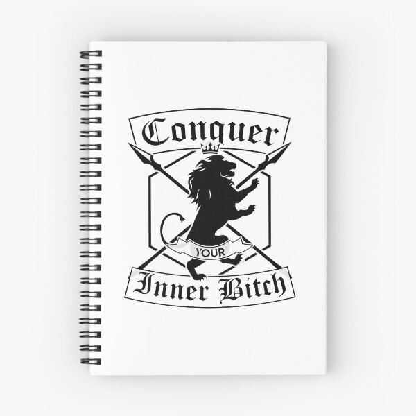 Item preview, Conquer Your Inner Bitch Abstract Logo designed and sold by WolfSpiritCo.