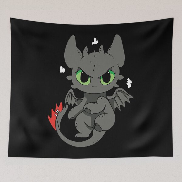 Item preview, Cute Angry Toothless, dragon cartoon character How to train your dragon, Night fury  designed and sold by bcpau19.