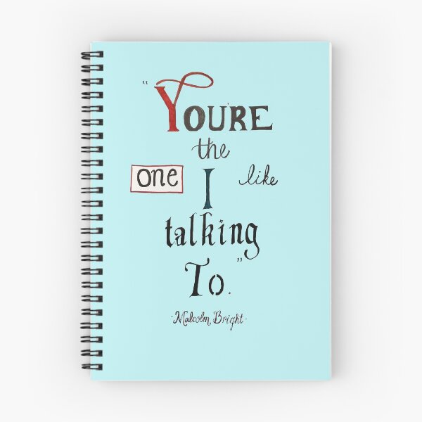 Item preview, Malcolm Bright quote designed and sold by Hollygolightly8.