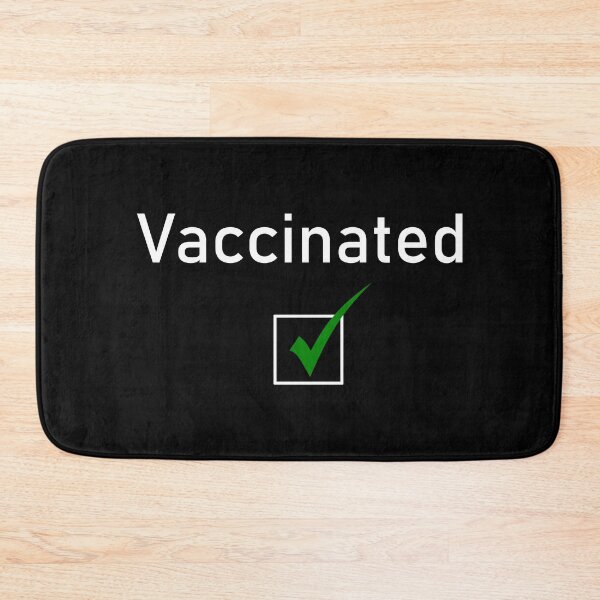 Item preview, Vaccinated Check, I got the shot, Vaccines save lives designed and sold by Rag-Dog.