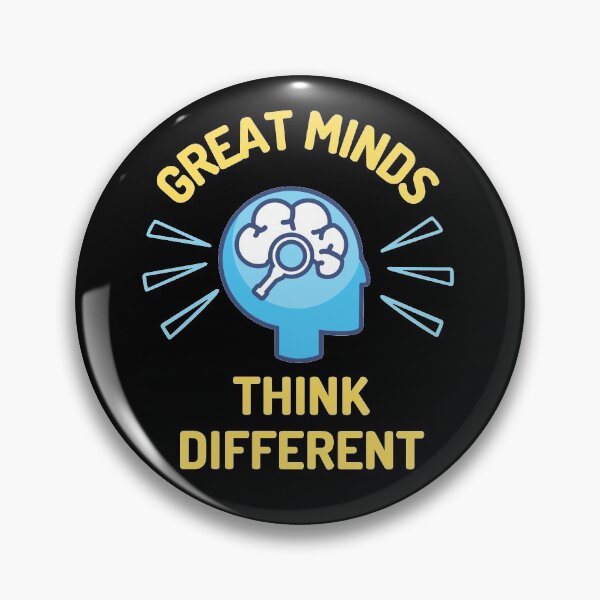Item preview, Great Minds Think Different designed and sold by Joy Poddar.
